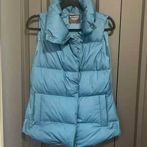Athleta Teal Puffer Vest